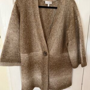 Fashion Bug Brown Knit Cardigan